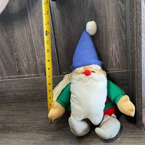 Vintage Santa plush small stuffed Santa’s helper elf Christmas plush holiday - Picture 6 of 8